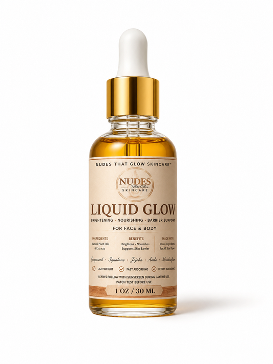 Liquid Glow Oil™ – Brightening Glow Oil for Dark Spots, Hydration & Radiant Skin